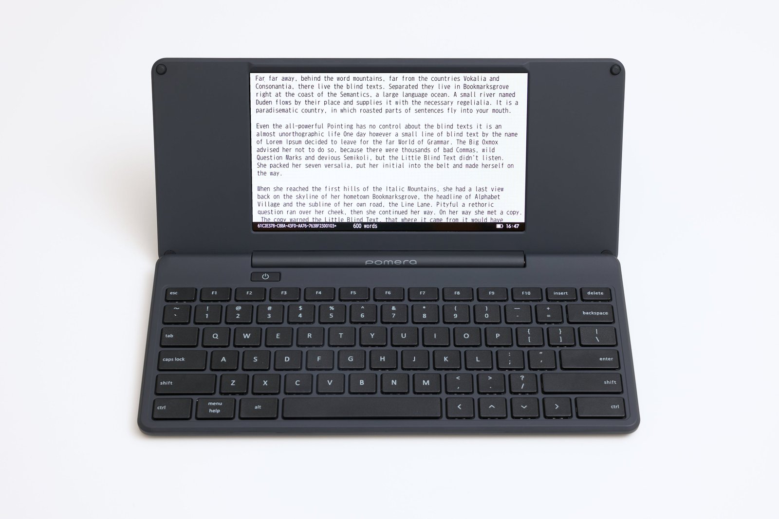 pomera - Full-Suite Typewriter For Focused Writing Includes Screen Protector Film
